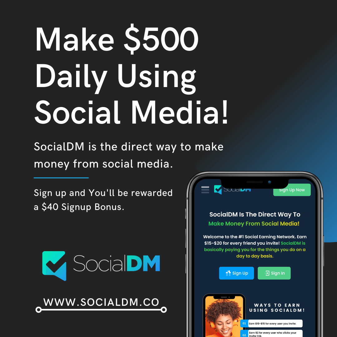 Make $500 using Social Media.