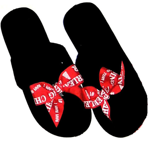 Cheer leader Red Vacation Flip Flop.
