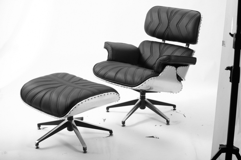 Vintage WW2 Modern Lounge Chair - Executive Black