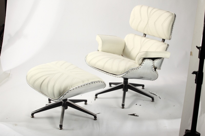 Vintage WW2 Modern Lounge Chair - Fashion Lounge White