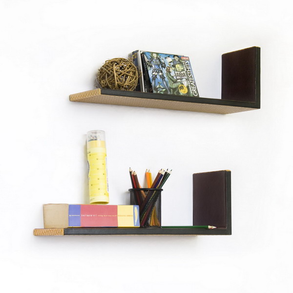 Double L Shape Shelves